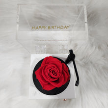 Load image into Gallery viewer, PRESERVED FLOWERS VINYL RECORD PLAYER PHONOGRAPH BLUETOOTH SPEAKER
